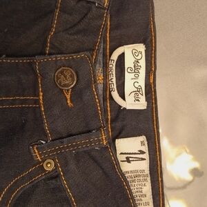Indigo Rein Forever girls size 14 dark wash stretchy jeans